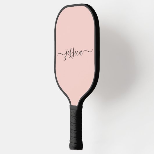 Raquette De Pickleball Nom du script rose vif pickleball paddle (Gauche)