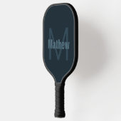 Raquette De Pickleball Nom éditable moderne (Gauche)