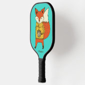 Raquette De Pickleball Nom et couleur personnalisés Fox (Gauche)