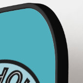 Raquette De Pickleball Nom personnalisé Cruise-A-Holic (Détail gauche)