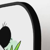 Raquette De Pickleball Nom personnalisé Cute Panda (Détail gauche)