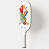 Raquette De Pickleball Nom personnalisé de plage Macaw (Gauche)