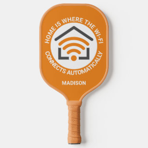 Raquette De Pickleball Nom personnalisé du Wi-Fi domestique