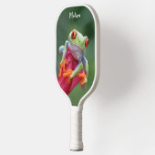 Raquette De Pickleball Nom personnalisé Grenouille (Gauche)