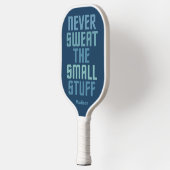 Raquette De Pickleball Nom personnalisé motivant (Gauche)