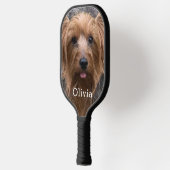 Raquette De Pickleball Nom personnalisé photo (Gauche)