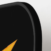 Raquette De Pickleball Nom personnalisé Pickleball Player Monogramme (Détail gauche)