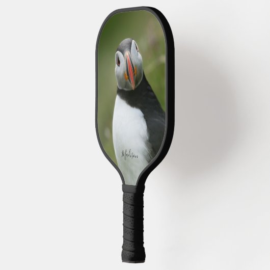 Raquette De Pickleball Nom personnalisé Puffin (Gauche)