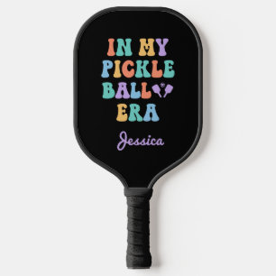 Raquette De Pickleball Nom personnalisé Retro dans mon époque de Pickleba