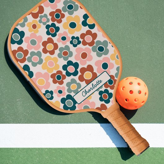 Raquette De Pickleball Nom personnalisé rétro Pickleball Paddle