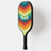 Raquette De Pickleball Nom personnalisé rétroactif (Gauche)