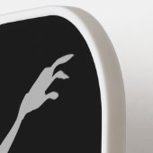 Raquette De Pickleball Nom personnalisé Zombie Pickleball Paddle (Détail gauche)