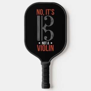 Raquette De Pickleball Note Musicale Alto Clef Pas Un Violon