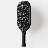 Raquette De Pickleball Notes de musique de Clarinets blancs (Gauche)