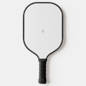 Raquette De Pickleball nouveau Blanc Vert, Harpe, Merino, (Verso)