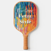 Raquette De Pickleball Nouveau Jeu Retro Style amusant (Recto)