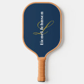 Raquette De Pickleball Nouveau Jeu Retro Style amusant (Verso)
