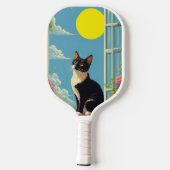 Raquette De Pickleball Nuit et jour de chat (Verso)