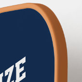 Raquette De Pickleball Numéro de maillot personnalisé conception couleur (Détail gauche)