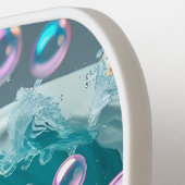 Raquette De Pickleball Ocean Breeze Pickleball - Joli Surf & Seashell Pad (Détail gauche)