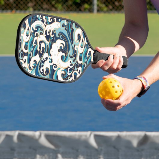 Raquette De Pickleball Ocean Waves Pickleball Paddle (Insitu)