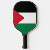 Raquette De Pickleball officiellement le drapeau de l'État de Palestine (Verso)