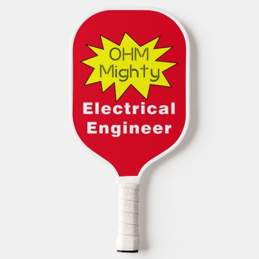 Raquette De Pickleball Ohm Mighty Electrical Engineer (Verso)