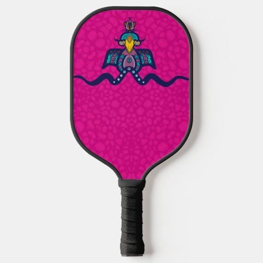 Raquette De Pickleball Oiseau sur une ligne (Recto)