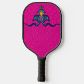 Raquette De Pickleball Oiseau sur une ligne (Verso)