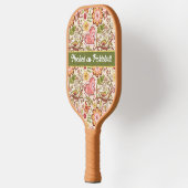 Raquette De Pickleball Oiseaux de Whimsical, Fleurs, Coeurs Paddle Pro (Gauche)