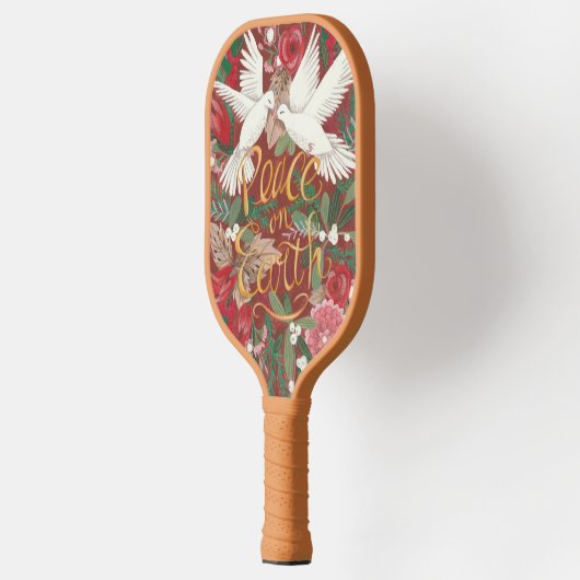 Raquette De Pickleball Oiseaux festifs traditionnels (Gauche)