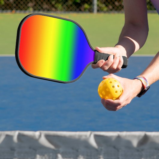 Raquette De Pickleball Ombre arc-en-ciel (Insitu)