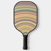 Raquette De Pickleball Ondes sonores colorées (Verso)