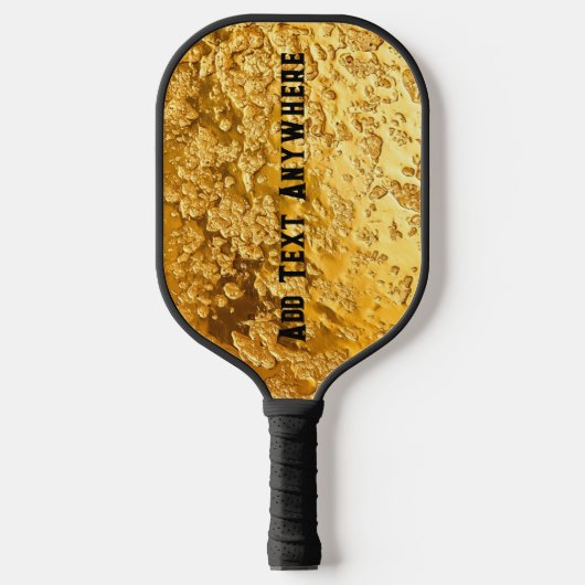 Raquette De Pickleball Or (Recto)