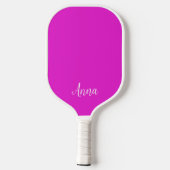 Raquette De Pickleball Orange & Fuchsia - Paddle de Pickleball Personnali (Verso)