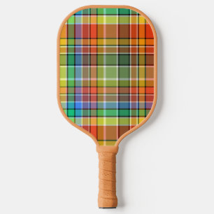 Raquette De Pickleball Orange Gold Vert Bleu violet Noir Blanc Plaid