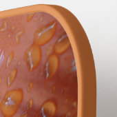 Raquette De Pickleball Orange Ikat 5 (Détail gauche)