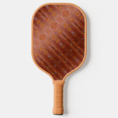 Raquette De Pickleball Orange Ikat 5 (Verso)