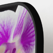 Raquette De Pickleball Orchidée blanche et violette (Détail gauche)