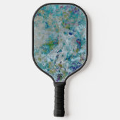 Raquette De Pickleball Original Moderne Un Design D'Art Abstrait (Verso)