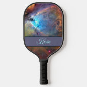 Raquette De Pickleball Orion Nebula Space Galaxy Votre nom (Recto)