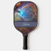 Raquette De Pickleball Orion Nebula Space Galaxy Votre nom (Verso)