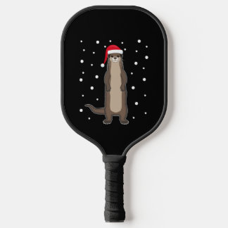 Raquette De Pickleball Otter Sea Otter Christmas Animaux Idée cadeau