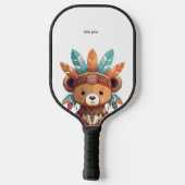 Raquette De Pickleball Ours amérindien (Verso)