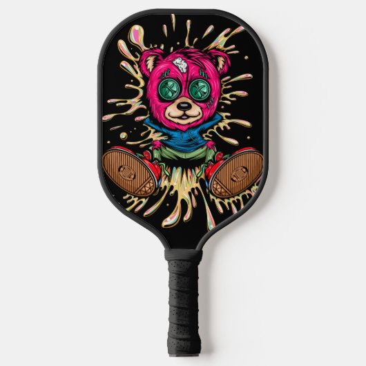 Raquette De Pickleball Ours Au Miel (Recto)