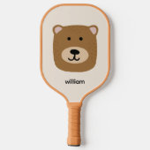 Raquette De Pickleball Ours brun mou (Verso)