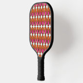 Raquette De Pickleball Ovales orange et rose (Gauche)