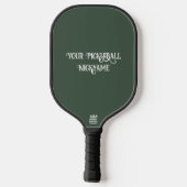 Raquette De Pickleball Paddle Art Déco Chèvre Pickleball (Verso)