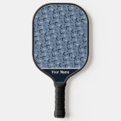 Raquette De Pickleball Paddle Bleu Pro Pickleball (Verso)