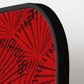 Raquette De Pickleball Paddle chinois Lucky Gold Dragon Pickleball (Détail gauche)